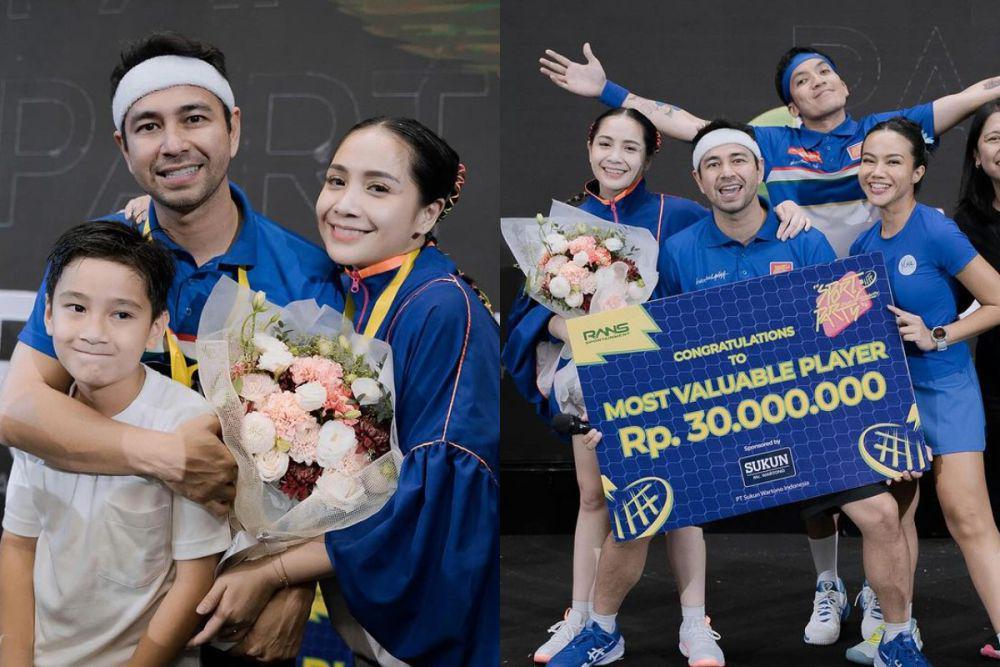 potret Raffi dan Nagita pada ajang Sport Party (instagram.com/raffinagita1717)