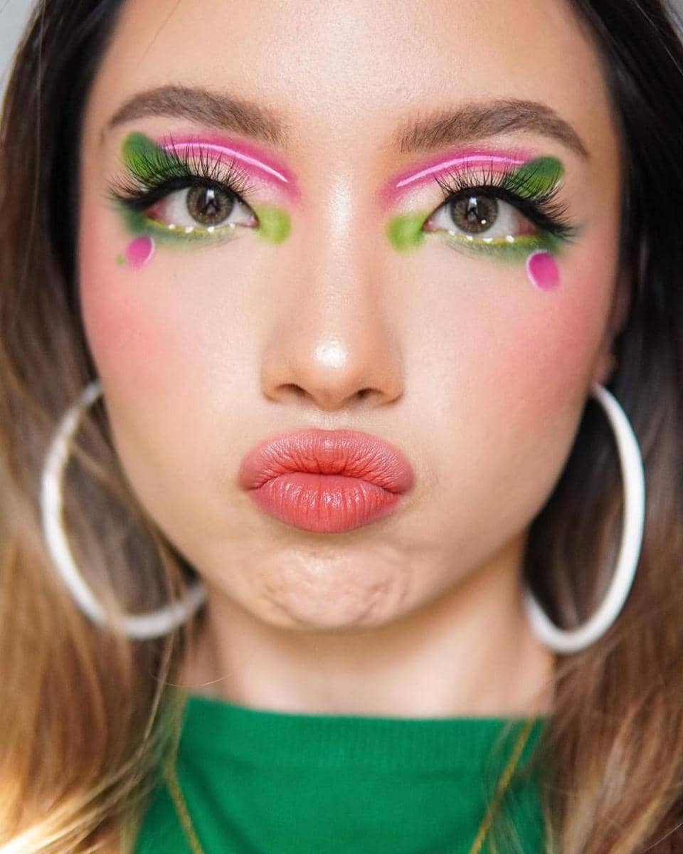referensi eye makeup ala Angelicca Marthin (instagram.com/gelangelicca)