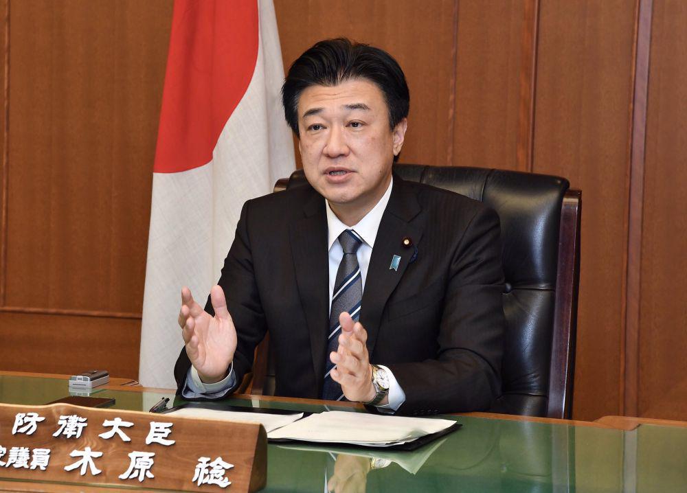 Menteri Pertahanan Jepang, Minoru Kihara. (twitter.com/ModJapan_en)