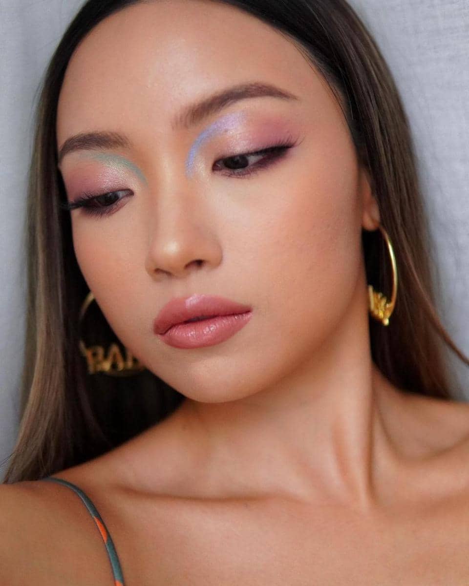 referensi eye makeup ala Angelicca Marthin (instagram.com/gelangelicca)