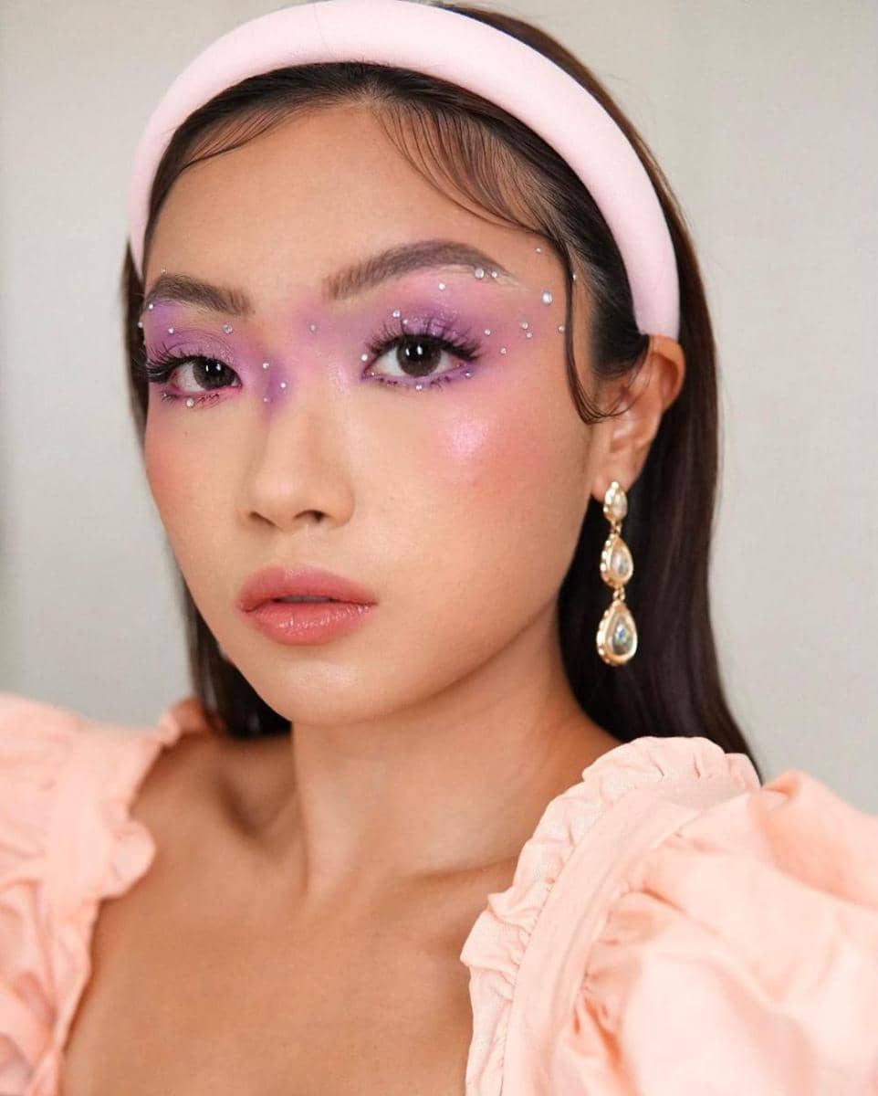 referensi eye makeup ala Angelicca Marthin (instagram.com/gelangelicca)