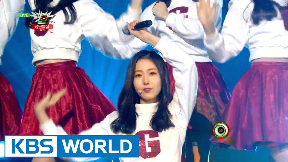 cuplikan penampilan GFRIEND (youtube.com/KBS WORLD TV)