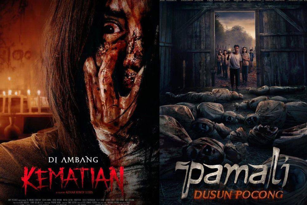 Di Ambang Kematian (dok. MVP Pictures) // Pamali: Dusun Pocong (dok. Lyto Pictures/Pamali: Dusun Pocong)