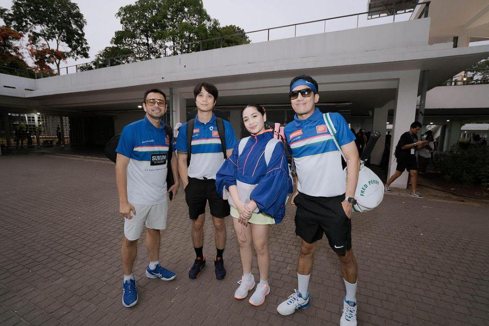 potret Raffi dan Nagita pada ajang Sport Party (instagram.com/raffinagita1717)