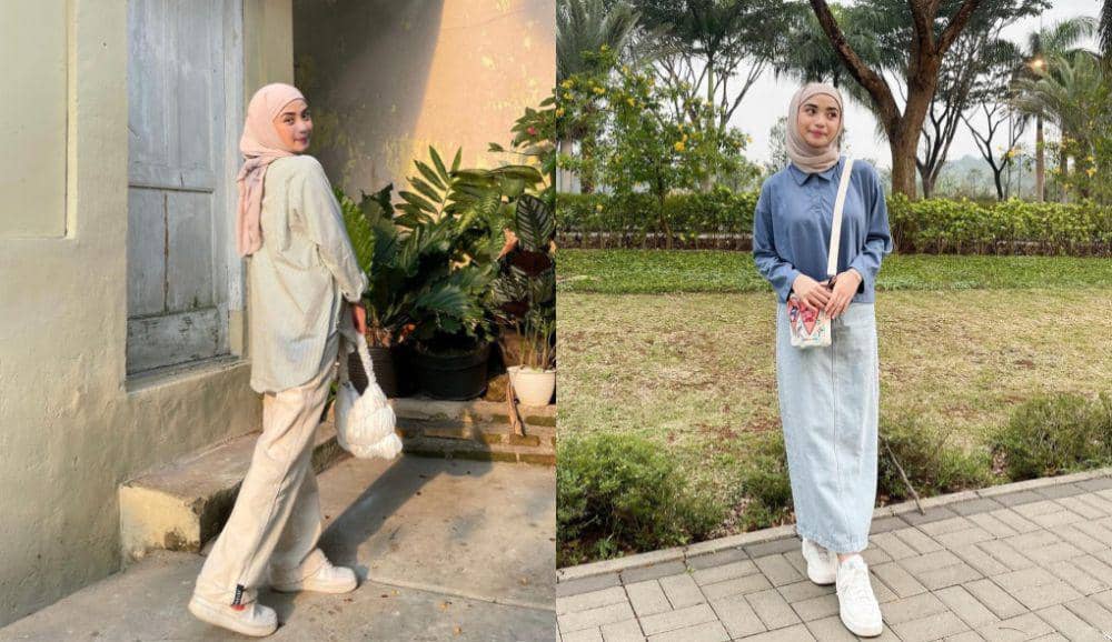 8 Ide Outfit Jalan-Jalan Pakai Sneakers ala Tania Dewi, Super Nyaman!