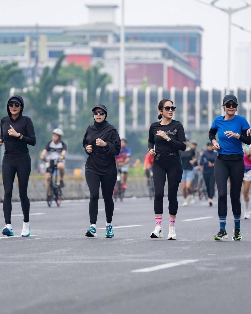 potret Tya Ariestya latihan lari maraton (instagram.com/tya_ariestya)