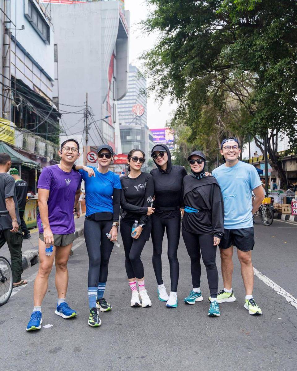 potret Tya Ariestya latihan lari maraton (instagram.com/tya_ariestya)
