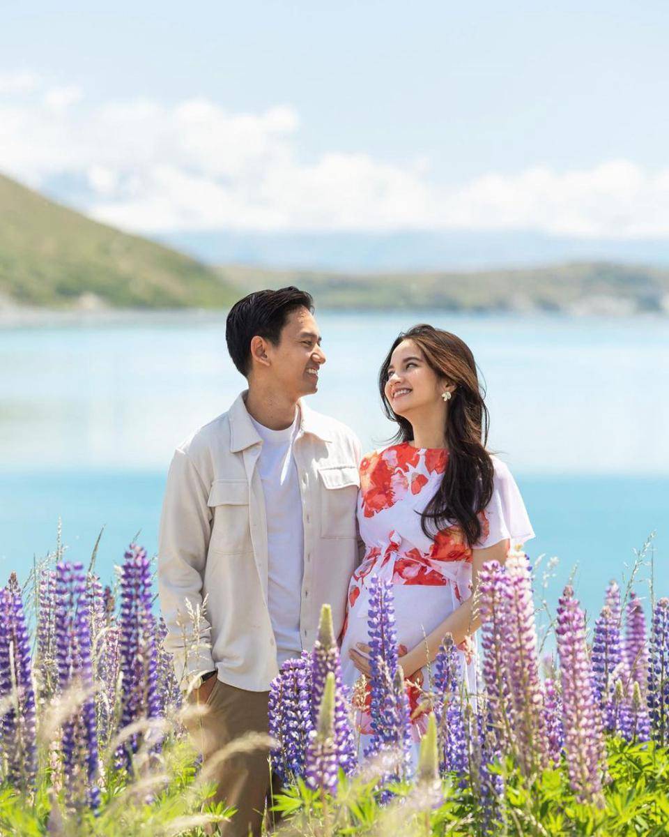 maternity shoot Belva Devara dan Sabrina Anggraini (instagram.com/sabrinaanggraini)