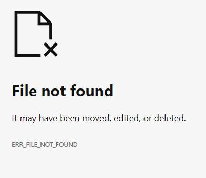 ilustrasi error file not found (dok.microsoft.com)