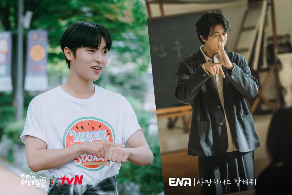cuplikan drama Twinkling Watermelon (instagram.com/tvn_drama) | cuplikan drama Tell Me That You Love Me (instagram.com/channel.ena.d)
