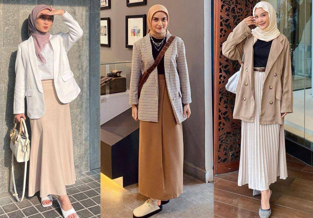 inspirasi OOTD ala influencer hijab (instagram.com/annisaberlianaaa | instagram.com/widyapngsti | instagram.com/helwabasheel)