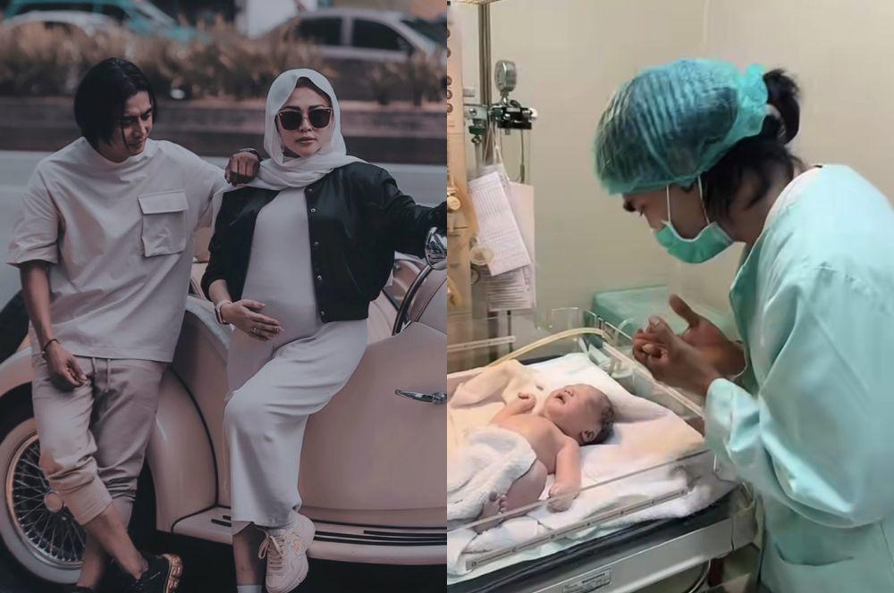 7 Potret Istri Charly Van Houten Hamil hingga Lahiran Anak Ketiga