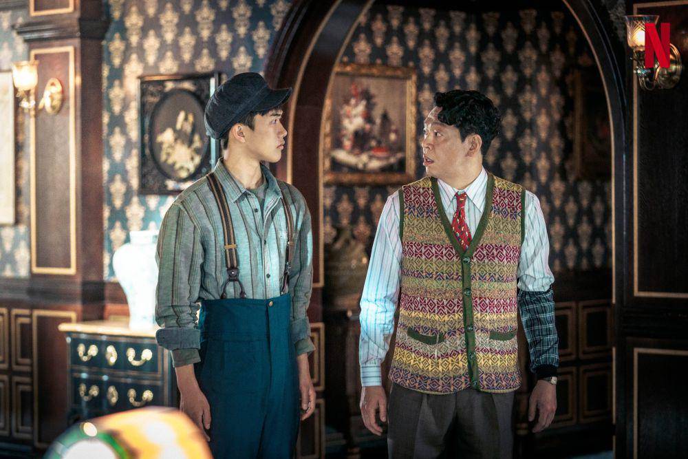 Ahn Ji Ho dan Park Ji Hwan di Gyeongseong Creature (twitter.com/studiodragonKR)