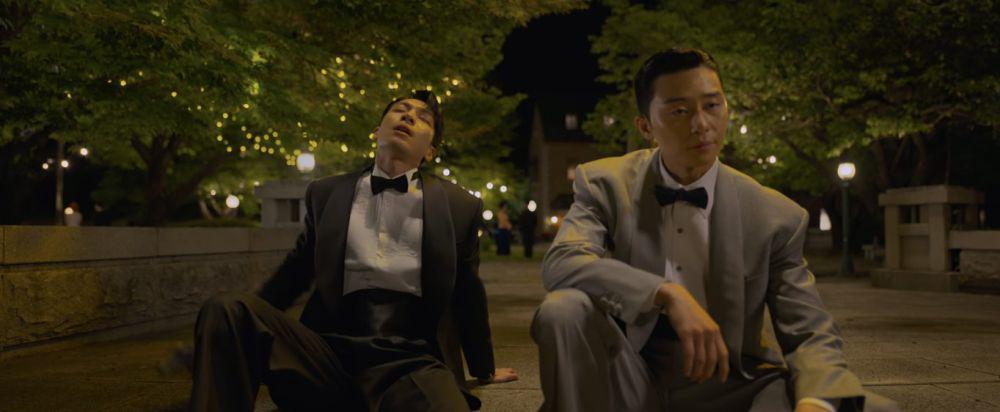 Wi Ha Joon dan Park Seo Joon di Gyeongseong Creature (dok. Netflix/Gyeongseong Creature)
