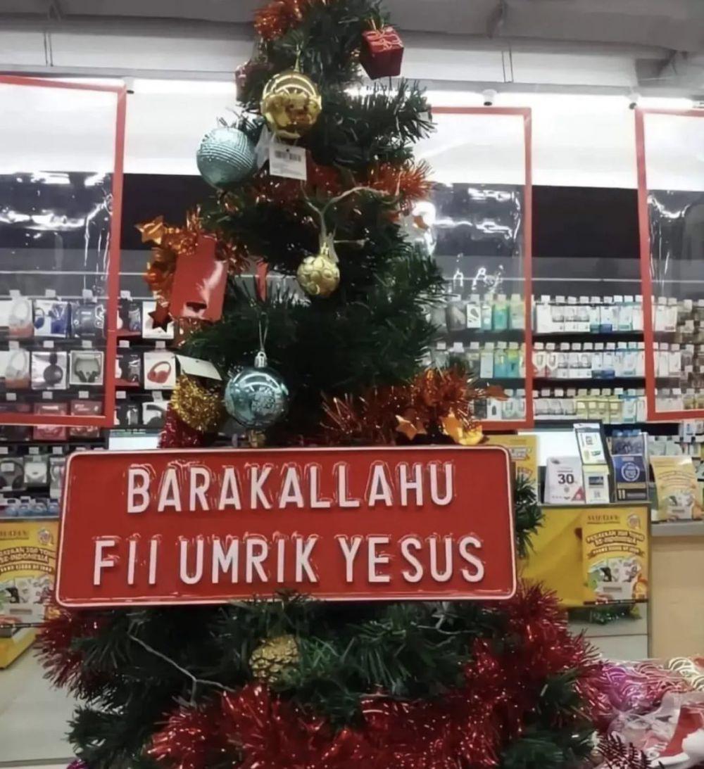 Potret lucu pada hari Natal (x.com/yangkagakkagakk)