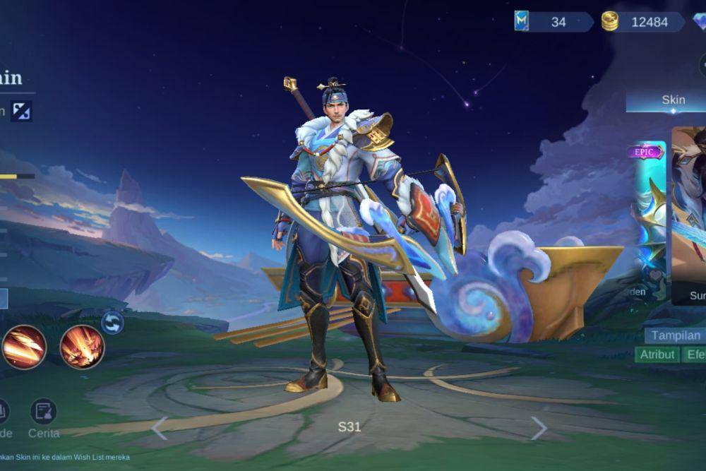 potret skin hero Yi Sun-Shin (dok. Moonton/Mobile Legends)