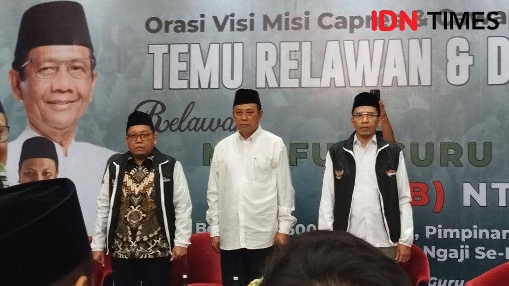 Wakil Ketua Umum TPN Ganjar - Mahfud, TGB M. Zainul Majdi. (IDN Times/Muhammad Nasir)