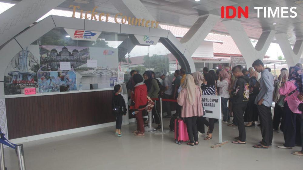 Jumlah Penumpang di Pelabuhan Ulee Lheue Mulai Meningkat Libur Nataru