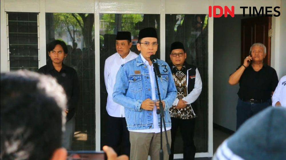 Wakil Ketua TPN Ganjar-Mahfud, TGB M. Zainul Majdi. (IDN Times/Muhammad Nasir)