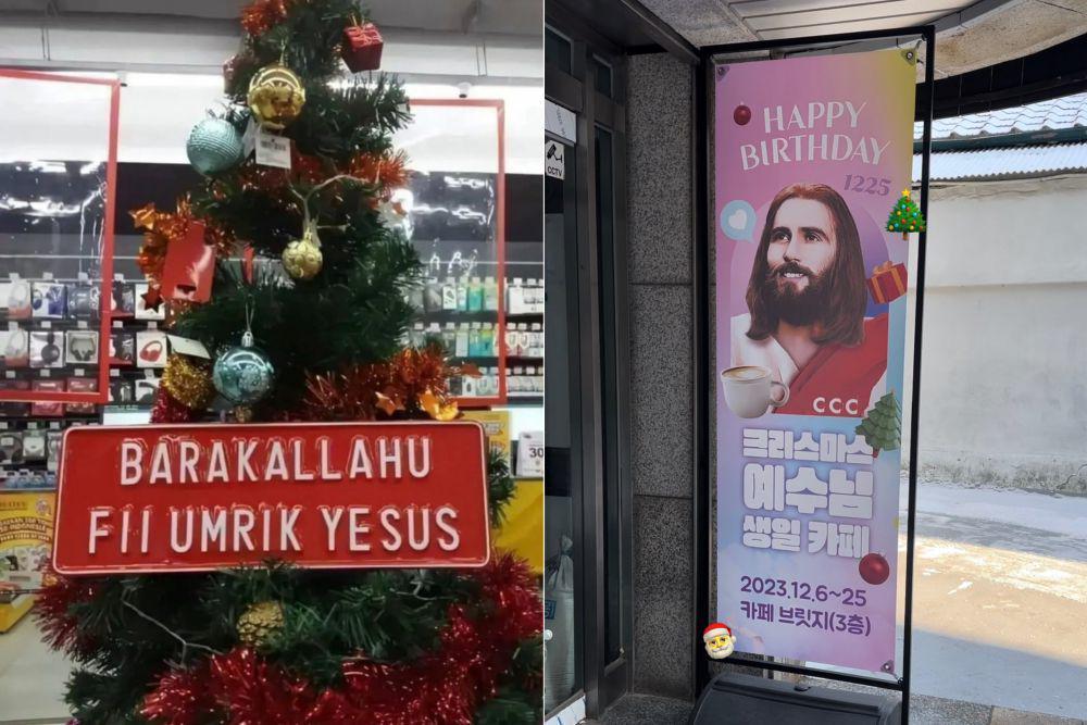 Potret lucu pada hari Natal (x.com/yangkagakkagakk | x.com/yangkagakkagakk)