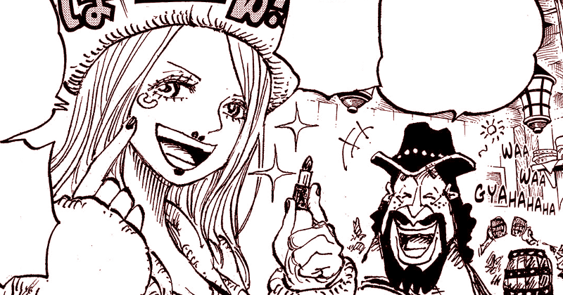 Bonney sebagai bajak laut. (mangaplus.shueisha.co.jp/One Piece)