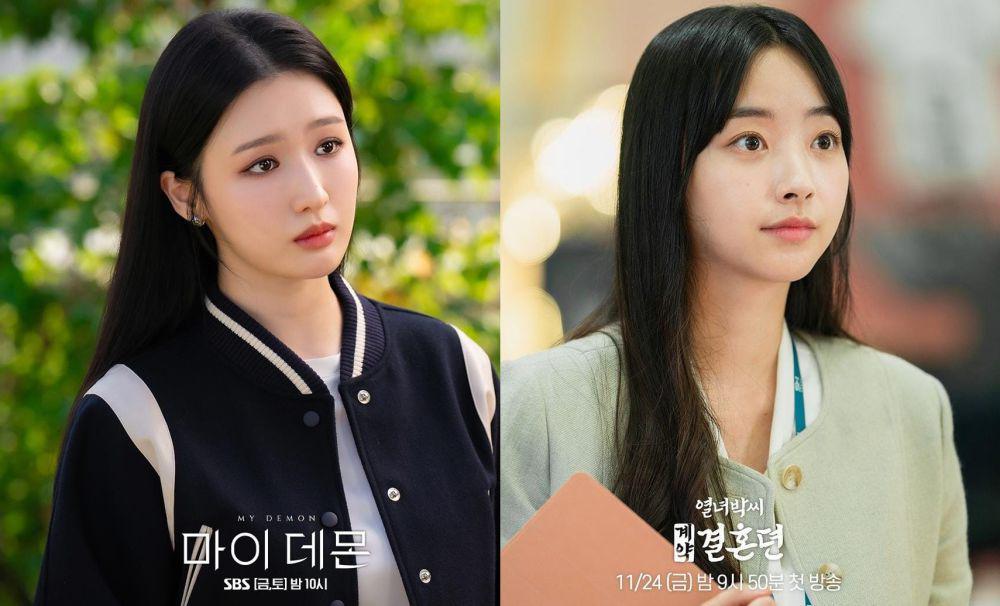 Cho Hye Joo di drama My Demon (instagram.com/sbsdrama.official) | Kwon Ah Reum di drama The Story of Park's Marriage Contract (instagram.com/mbcdrama_now)