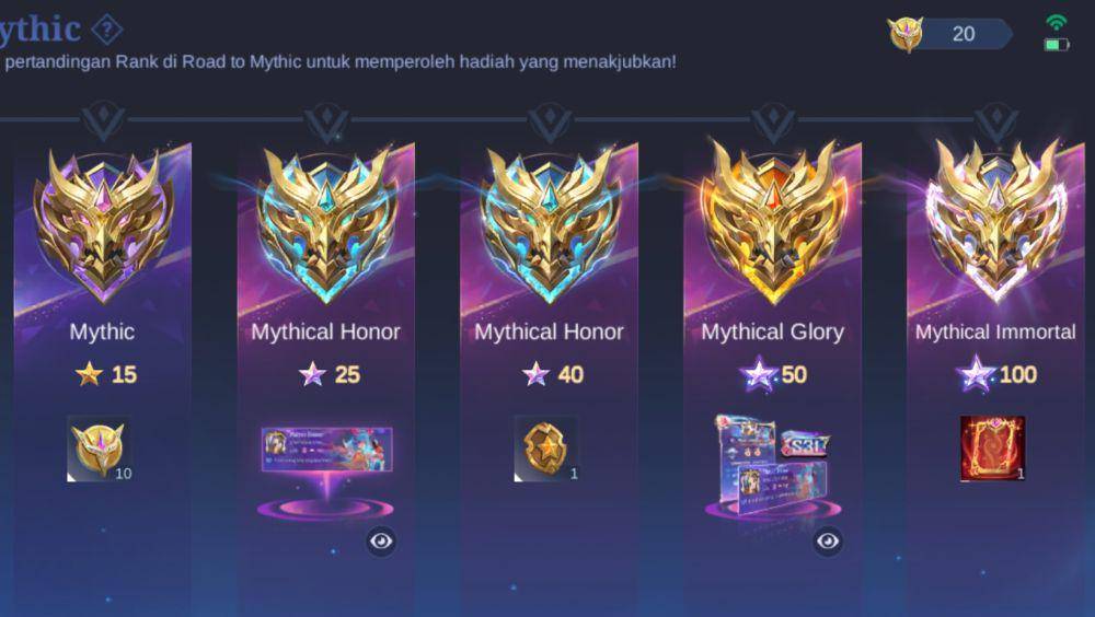 potret rank di Mobile Legends (dok. Moonton/Mobile Legends)