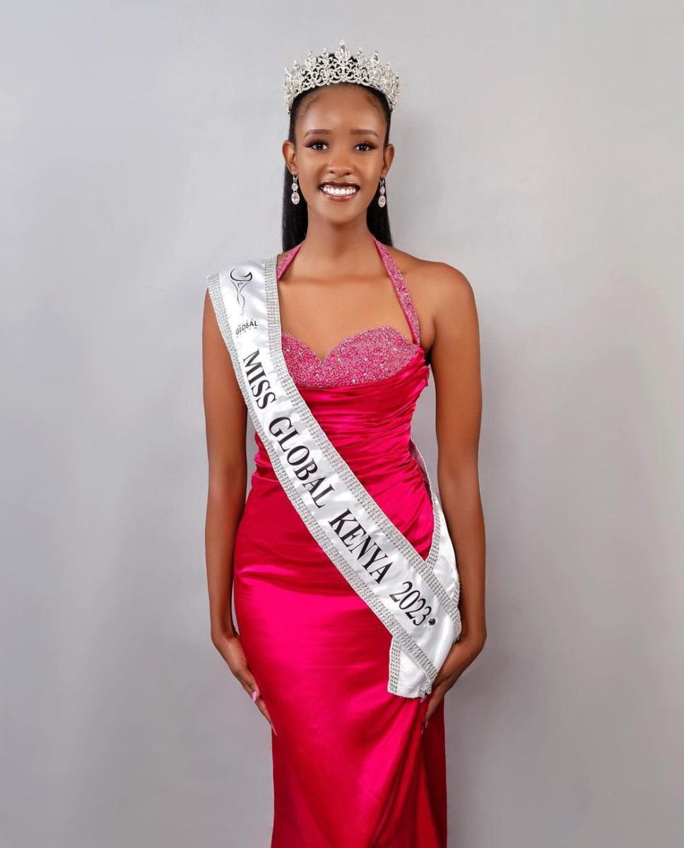 Miss Global Kenya 2023, Joy Metheu (instagram.com/_joymutheu)