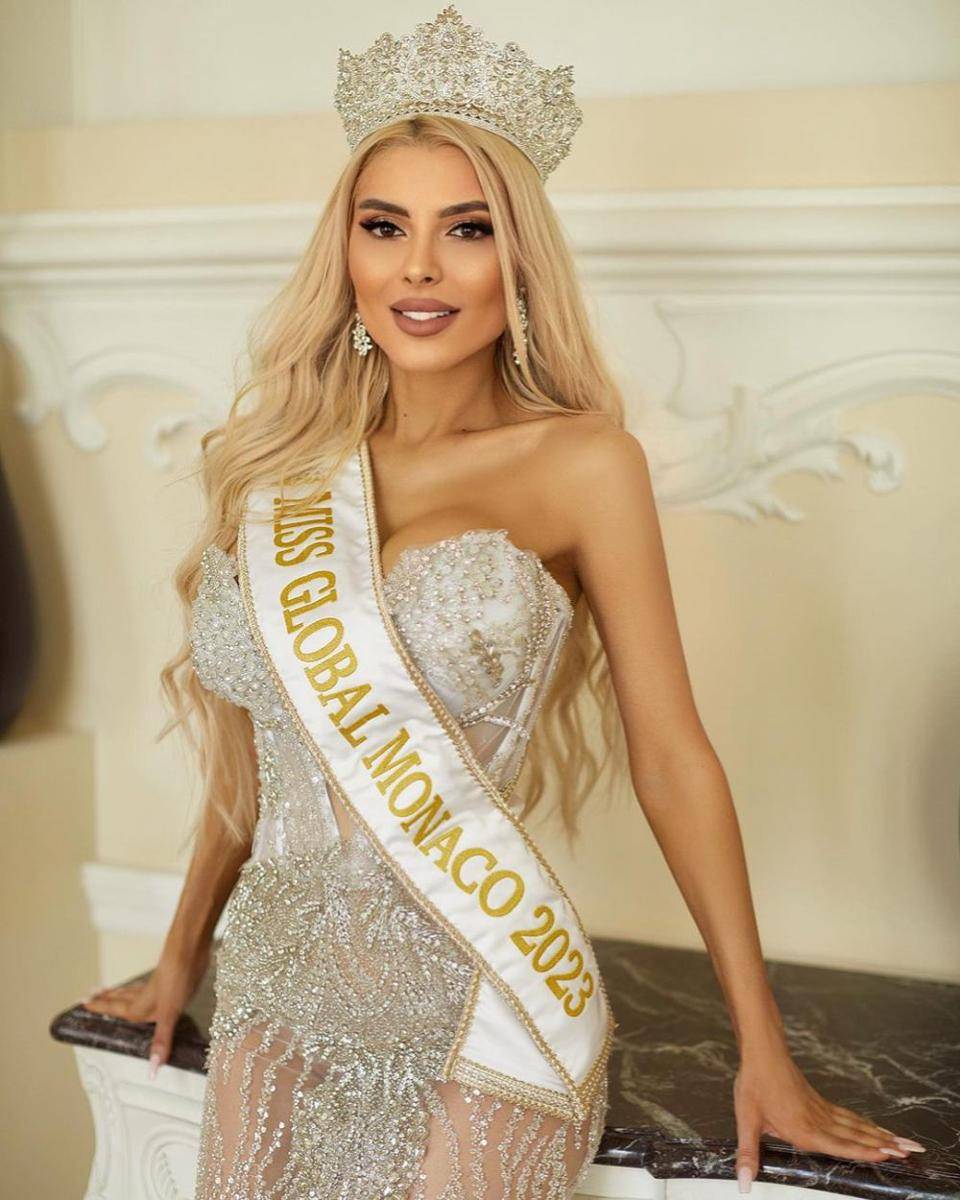 Miss Global Monako 2023, Cristina Mateias (instagram.com/cristina.mateias)