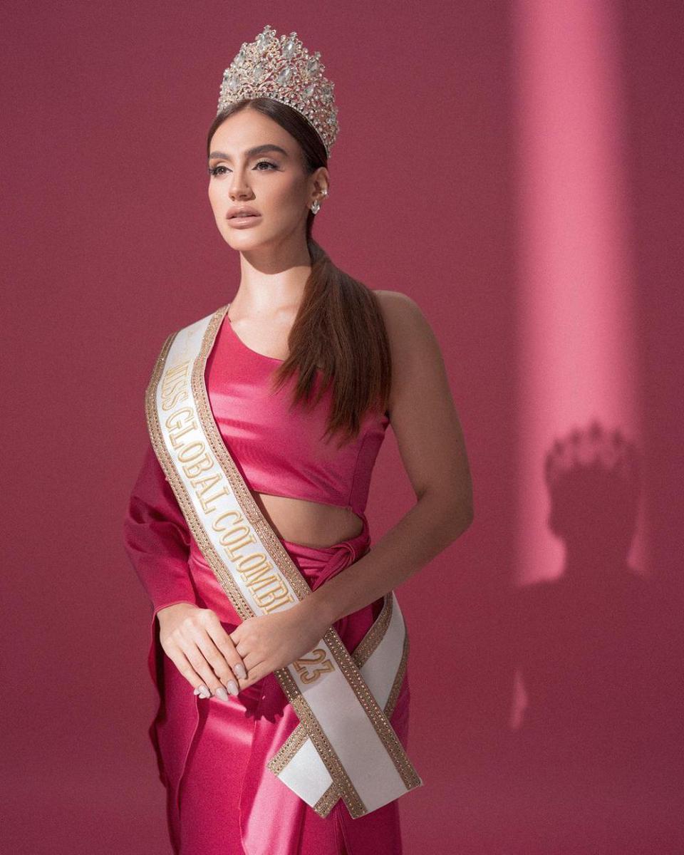 Miss Global Kolombia 2023, Dahiana Aguilar (instagram.com/dahianaah)