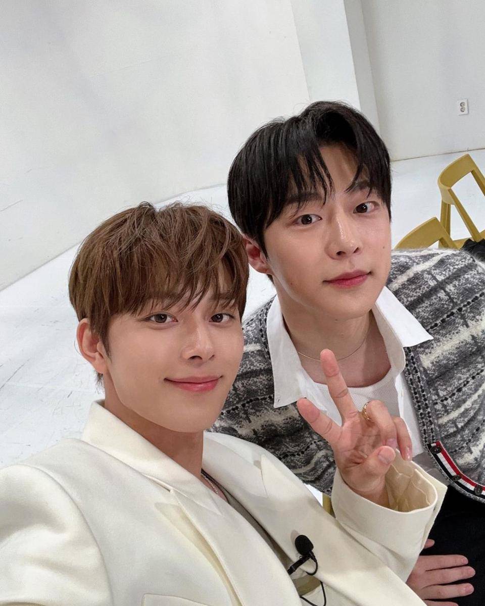 potret pemain drama The Story of Park's Marriage Contract di balik layar (instagram.com/official_yooseonho)