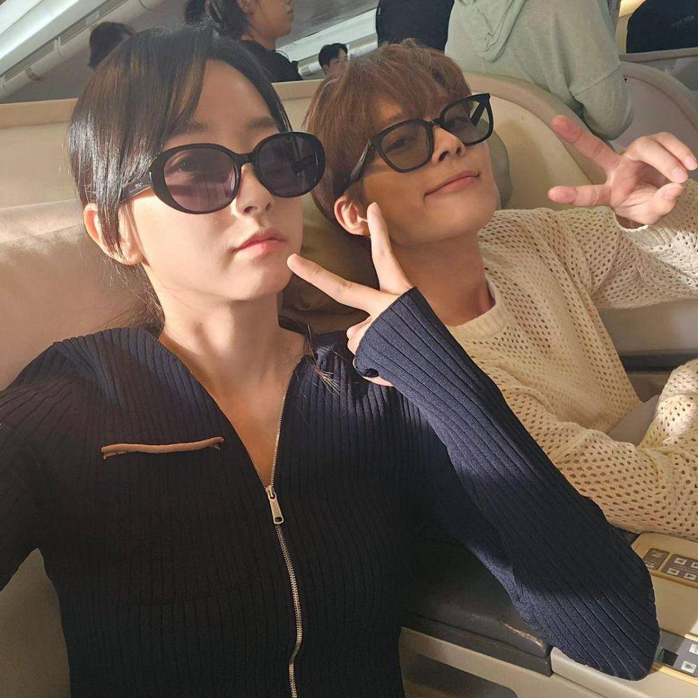 potret pemain drama The Story of Park's Marriage Contract di balik layar (instagram.com/areummon)
