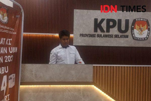 Kantor KPU Sulawesi Selatan. (IDN Times/Aan Pranata)