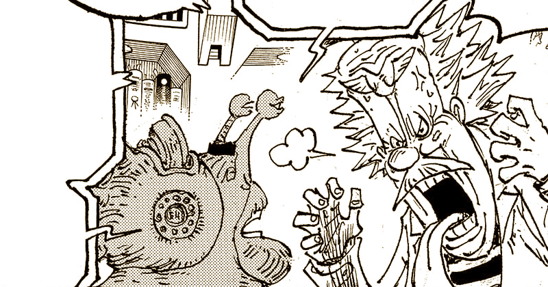 Vegapunk di One Piece 1102. (mangaplus.shueisha.co.jp/One Piece)