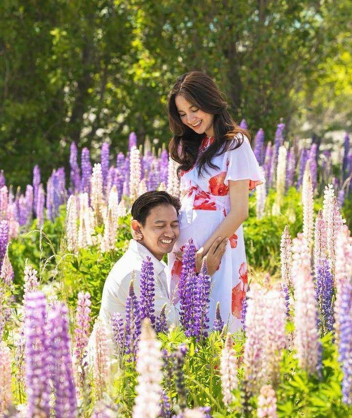 momen babymoon Sabrina Anggraini di Lake Tekapo (instagram.com/sabrinaanggraini)