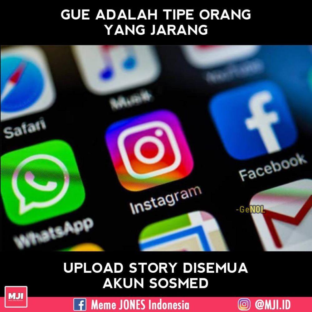 meme tipe manusia (facebook.com/Meme JONES Indonesia)