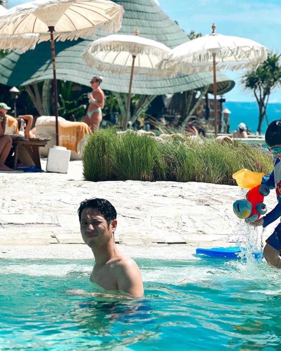 potret Putri Titian dan keluarga liburan di Bali (instagram.com/putrititian)