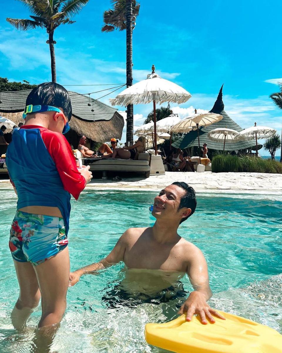 potret Putri Titian dan keluarga liburan di Bali (instagram.com/putrititian)