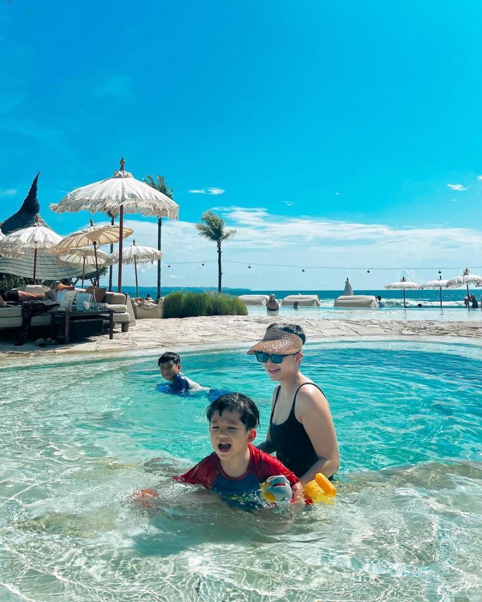 potret Putri Titian dan keluarga liburan di Bali (instagram.com/putrititian)