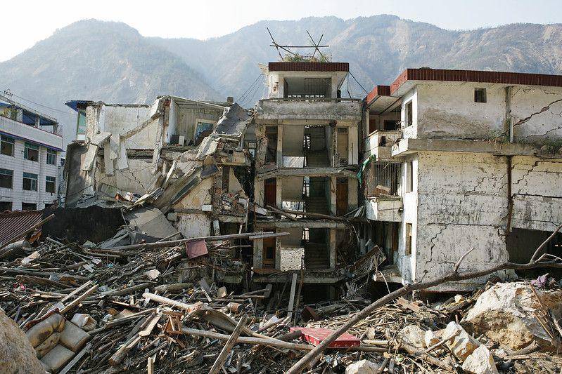 Gempa bumi China yang terjadi di Provinsi Sichuan, 2008. (flickr.com/World Bank Photo Collection)