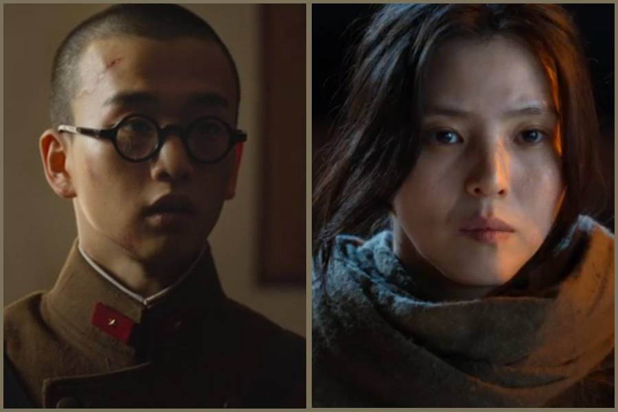 Kim Yoon Woo dan Han So Hee di Gyeongseong Creature (dok. Netflix/Gyeongseong Creature)