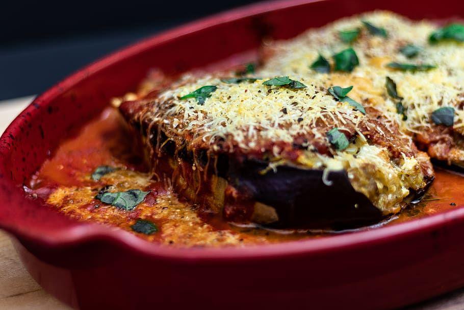 Resep Eggplant Parmigiana, Kombinasi Sedap Terung, Tomat dan Keju