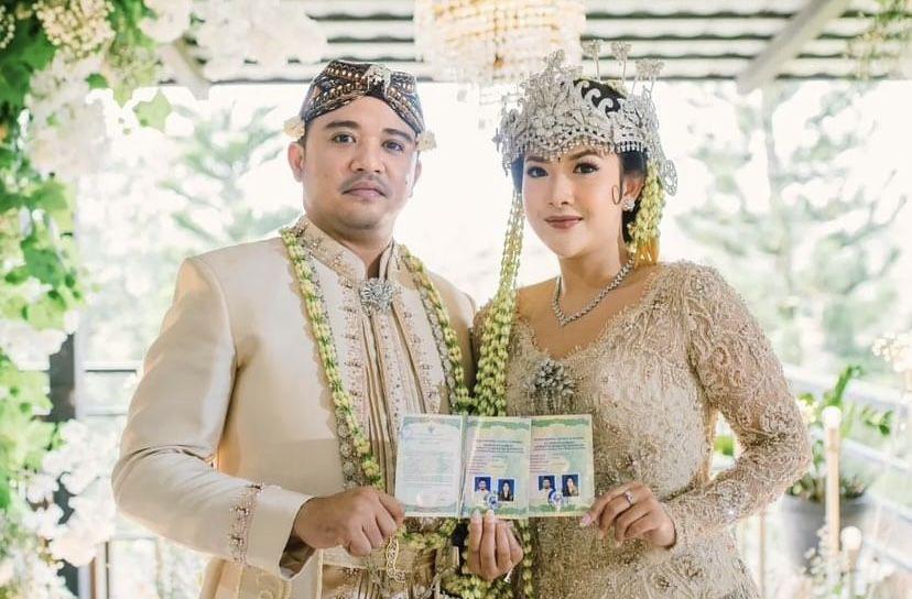 8 Potret Akad Nikah Roby Geisha dan Hanna Hanifa
