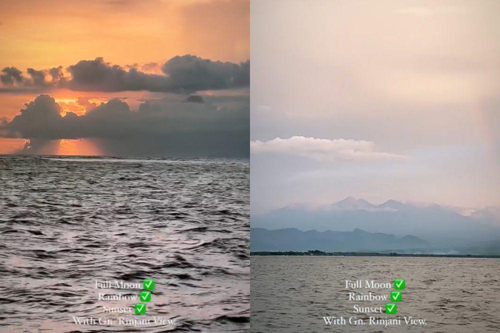 potret El Rumi di Gili Trawangan (instagram.com/elelrumi)