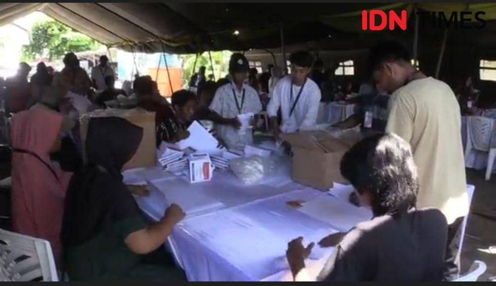 Ratusan Surat Suara DPRD NTB Dapil Kota Mataram Ditemukan Rusak