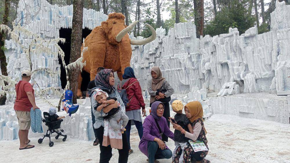 Wahan baru Snow Rock di Mojosemi Forest Park Magetan Jawa Timur. IDN Times/ Riyanto