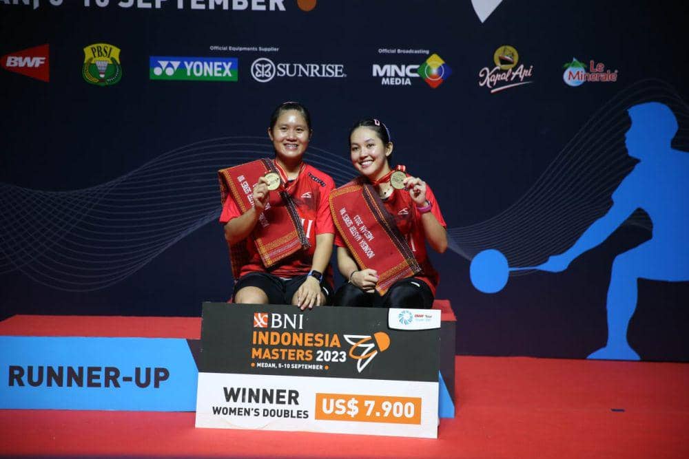 6 Pebulu Tangkis Indonesia yang Menjuarai Turnamen Super 100 pada 2023