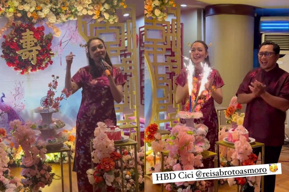 8 Momen Kejutan Ulang Tahun Reisa Broto Asmoro, Jadi Perempuan China