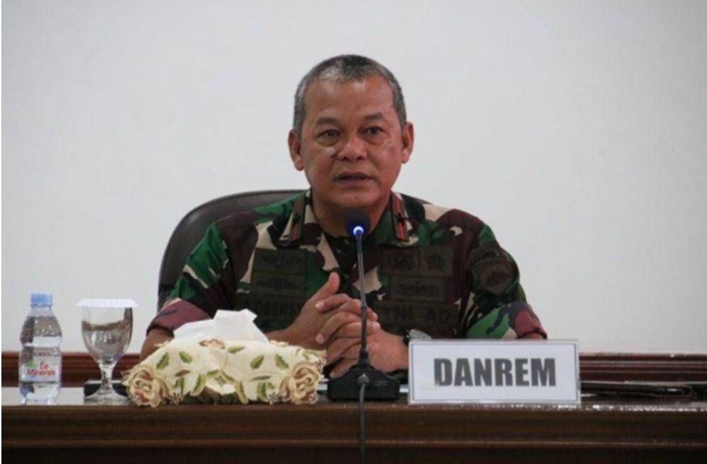 Danrem 032 Wirabraja, Sumatera Barat, Brigjen TNI Rayen Obersyl. (Dokumentasi Penerangan Resor Militer 032)