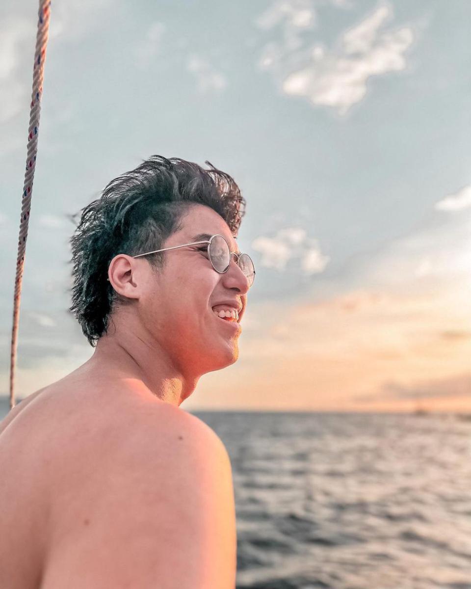 potret El Rumi di Gili Trawangan (instagram.com/elelrumi)